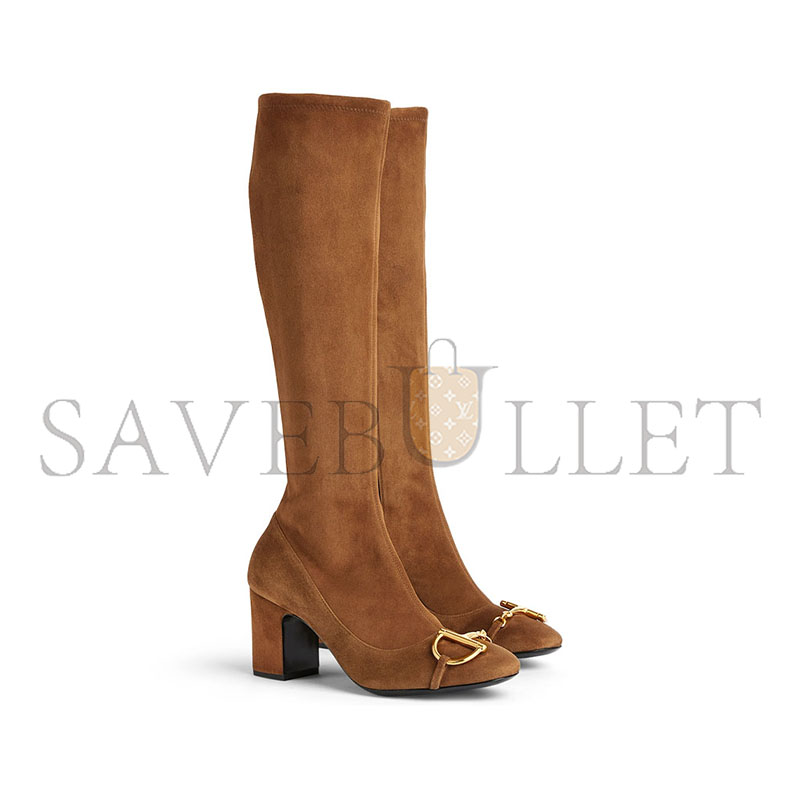 GUCCI WOMEN'S BOOT WITH HALF HORSEBIT  